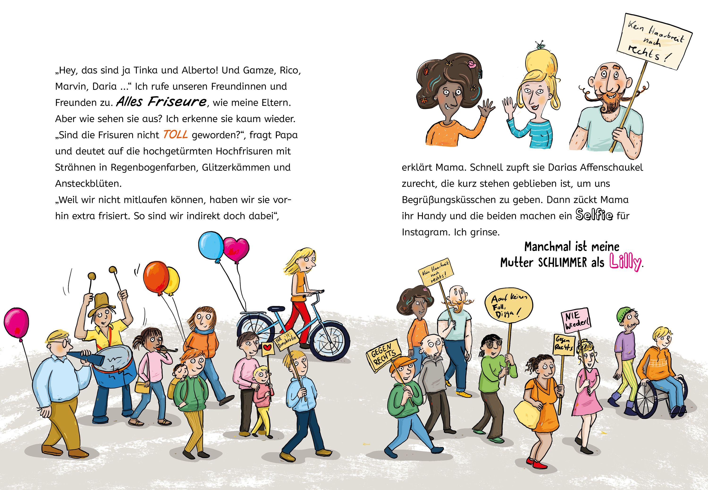 Beispielinhalt (Bild) Keine Panik - wir stellen die Schule auf den Kopf