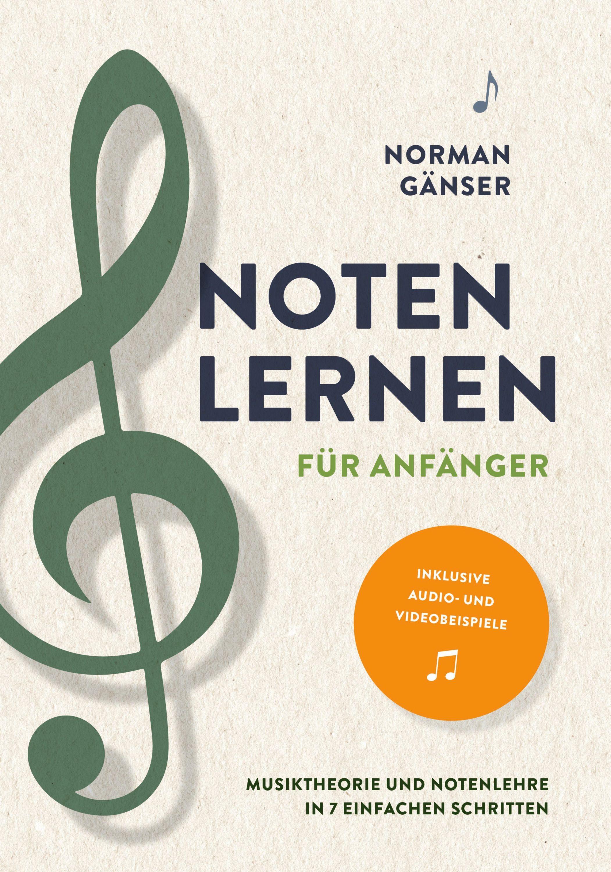 Vorderes Coverbild Noten lernen für Anfänger
