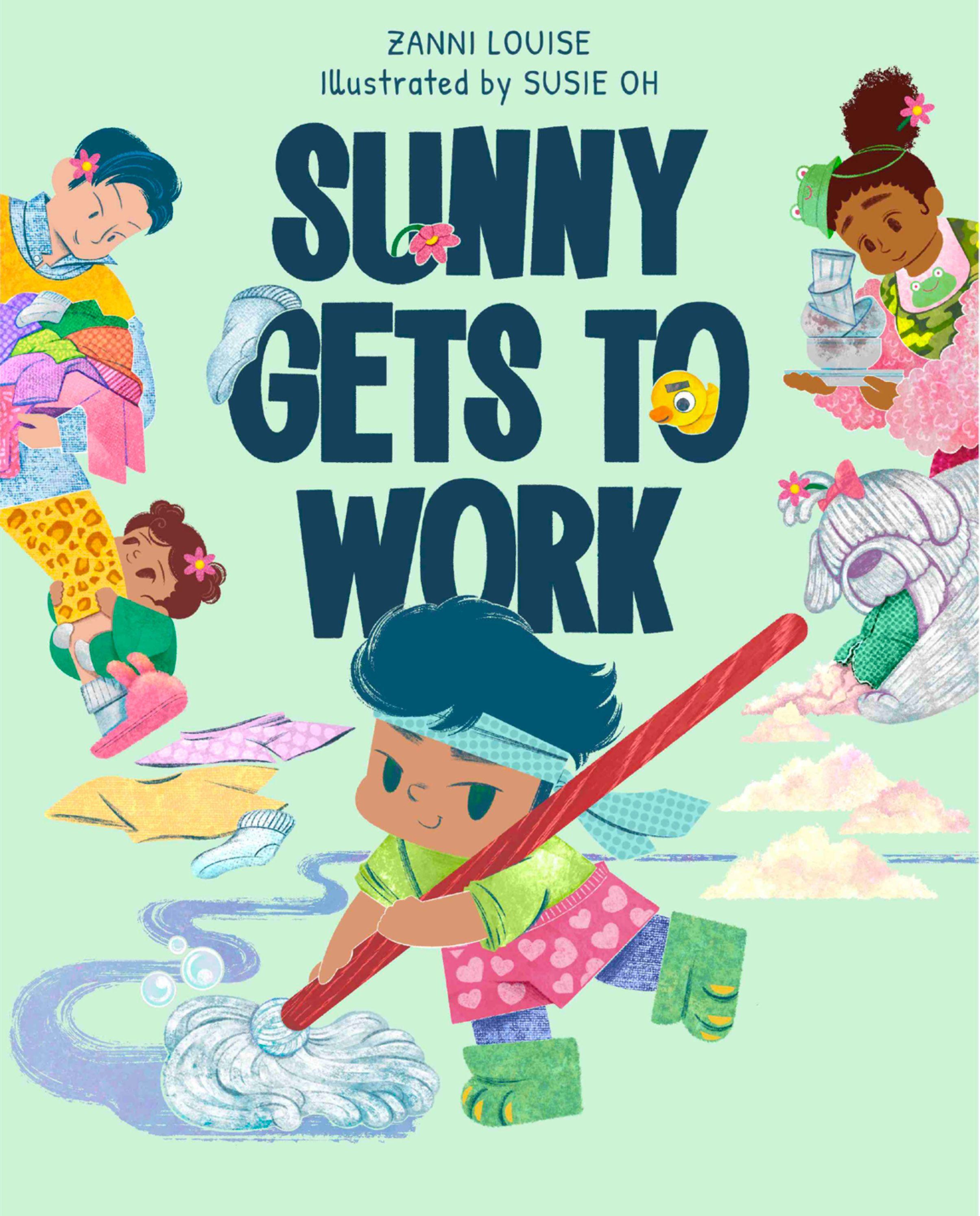 Vorderes Coverbild Sunny Gets to Work