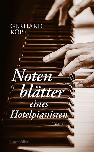 Vorderes Coverbild Notenblätter eines Hotelpianisten