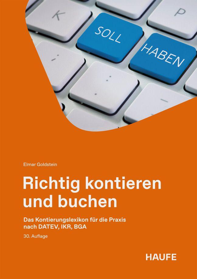 Vorderes Coverbild Richtig kontieren und buchen