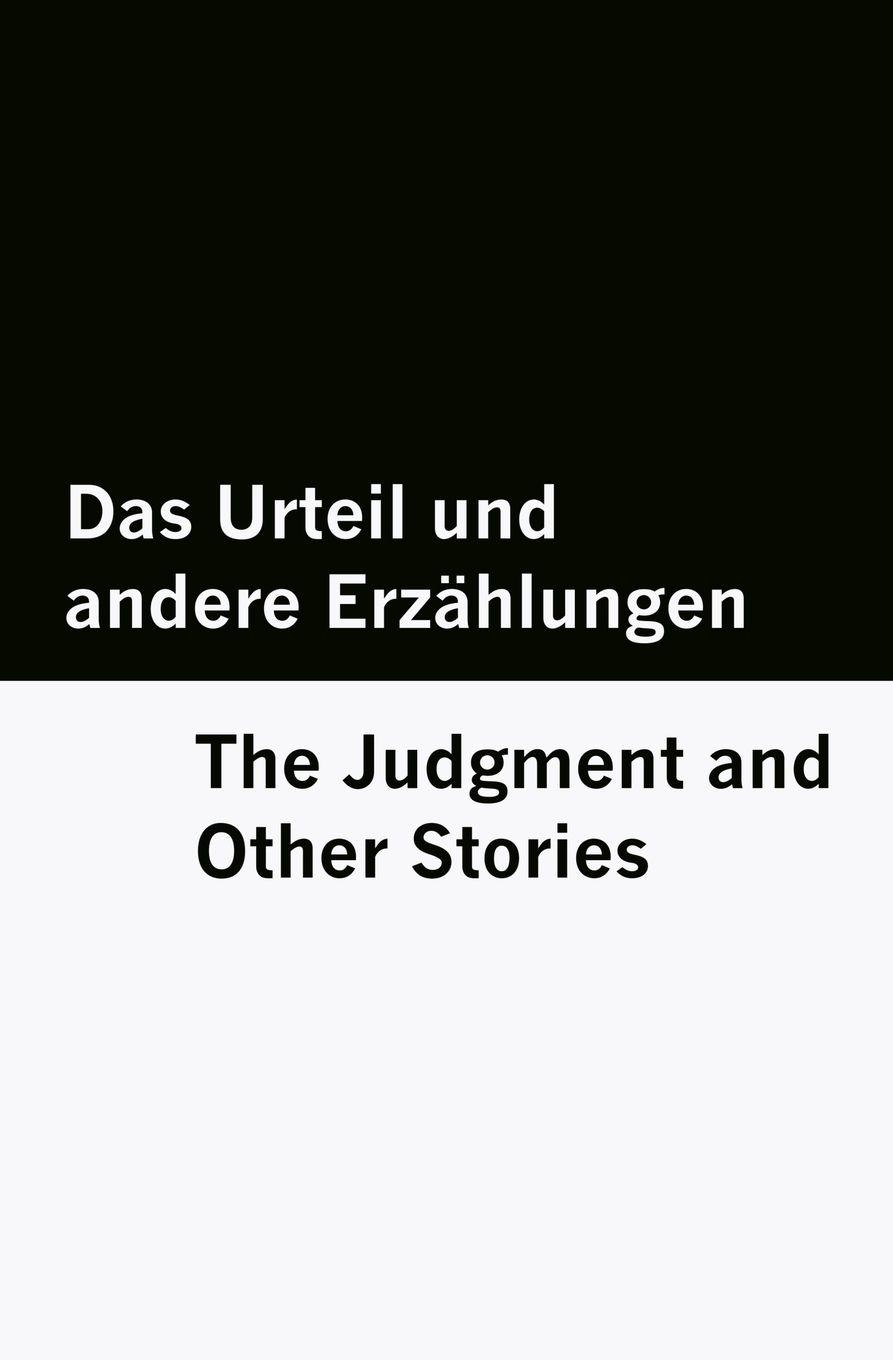 Vorderes Coverbild Das Urteil und andere Erzählungen / The Judgment and Other Stories [Bilingual Edition] - German & English