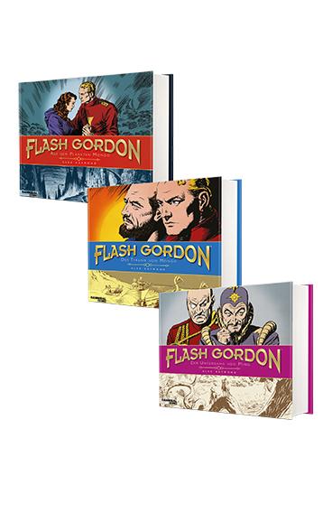 Vorderes Coverbild Flash Gordon Paket
