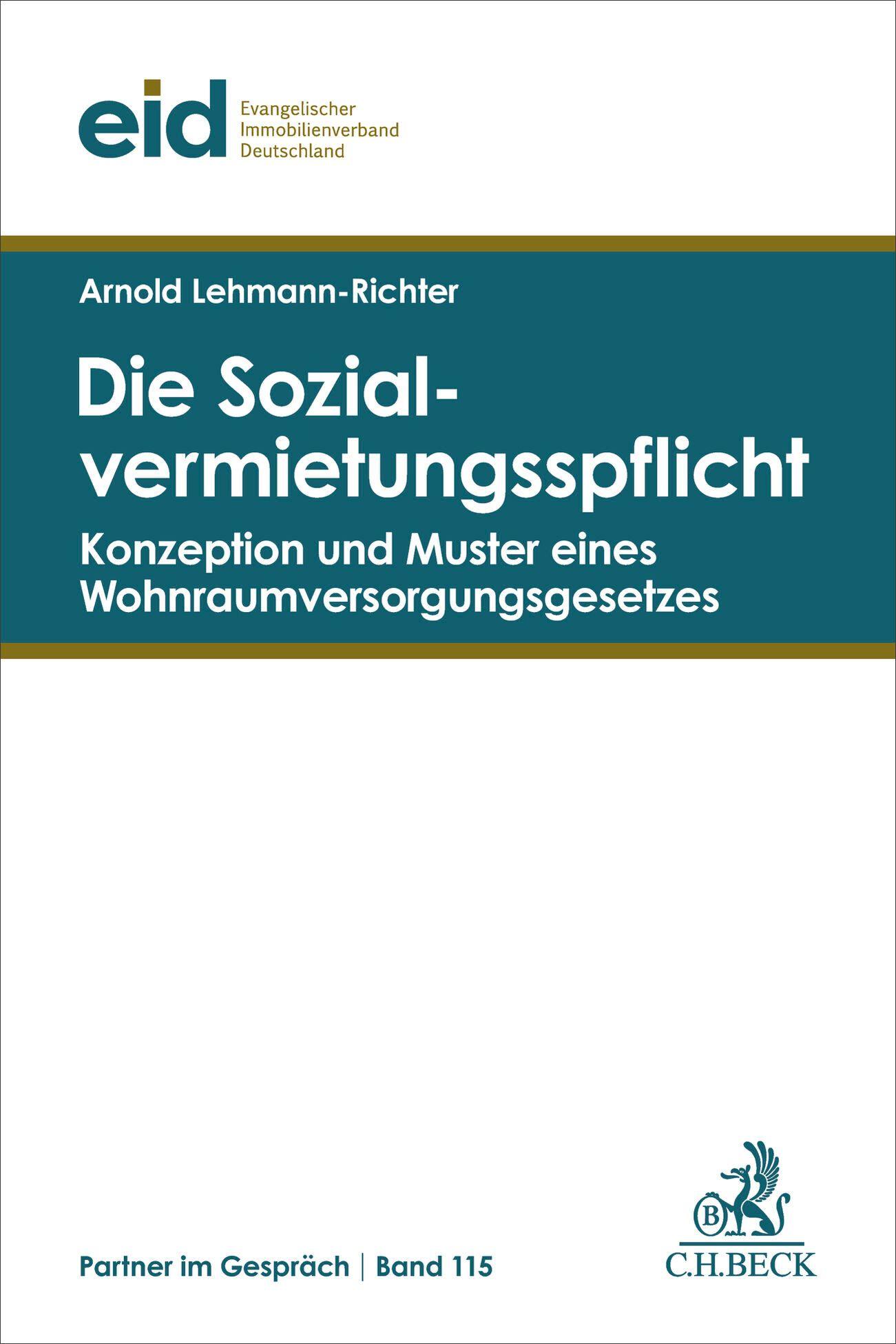 Vorderes Coverbild Die Sozialvermietungspflicht