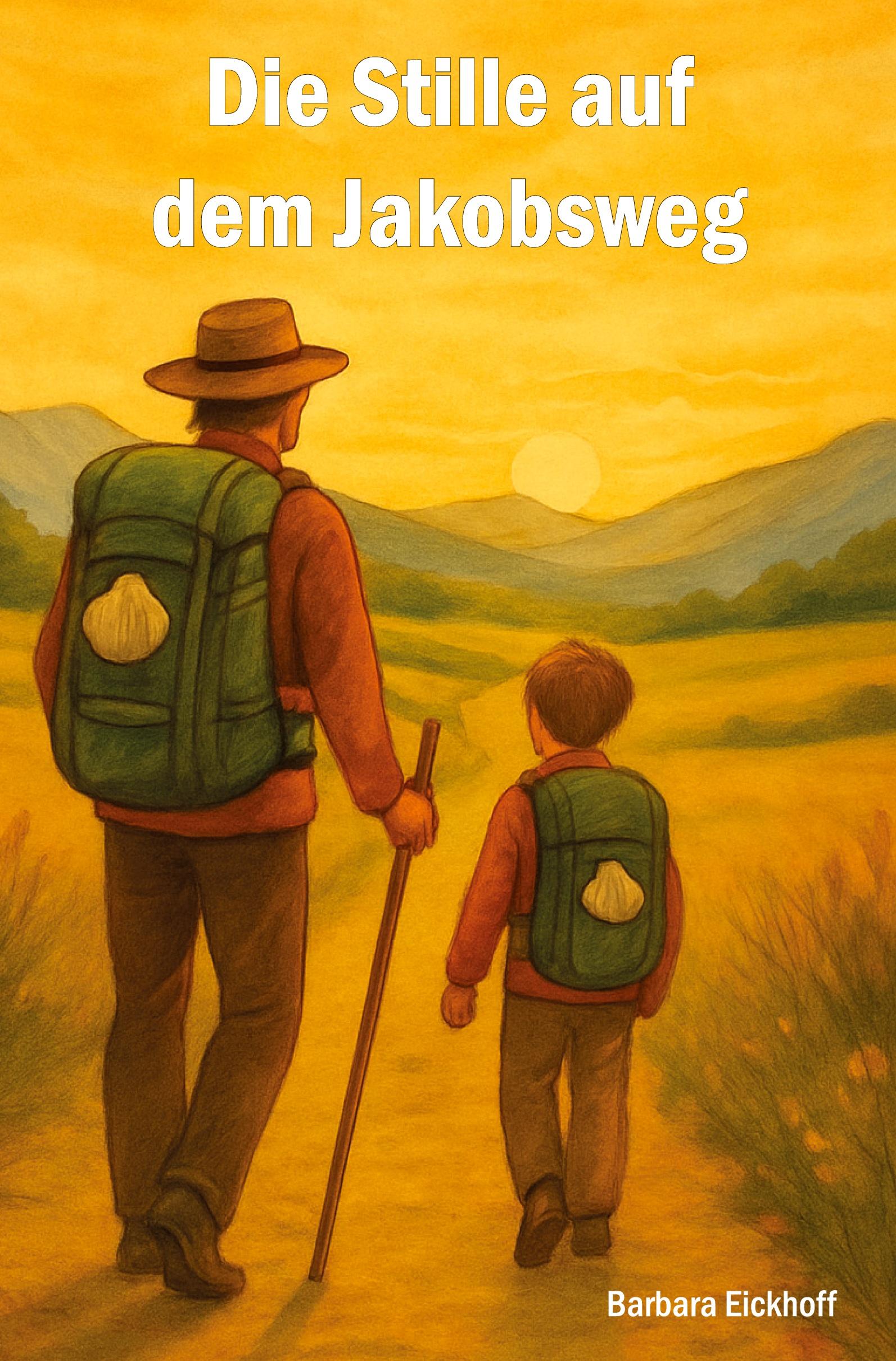 Vorderes Coverbild Die Stille auf dem Jakobsweg