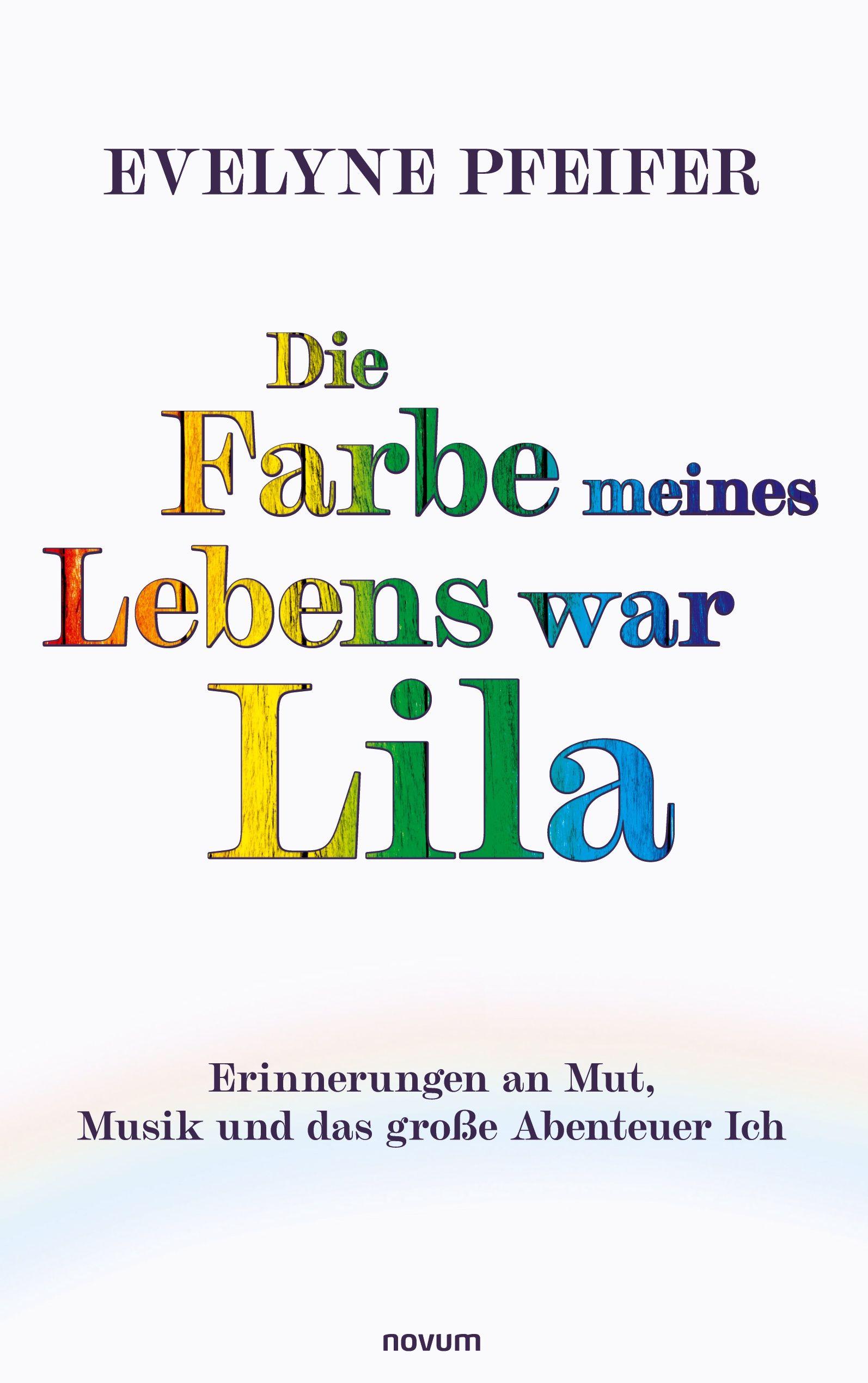 Vorderes Coverbild Die Farbe meines Lebens war Lila