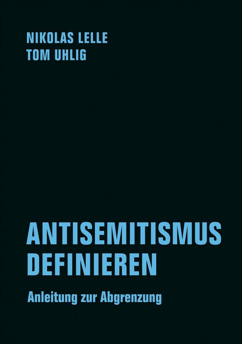 Vorderes Coverbild ANTISEMITISMUS DEFINIEREN