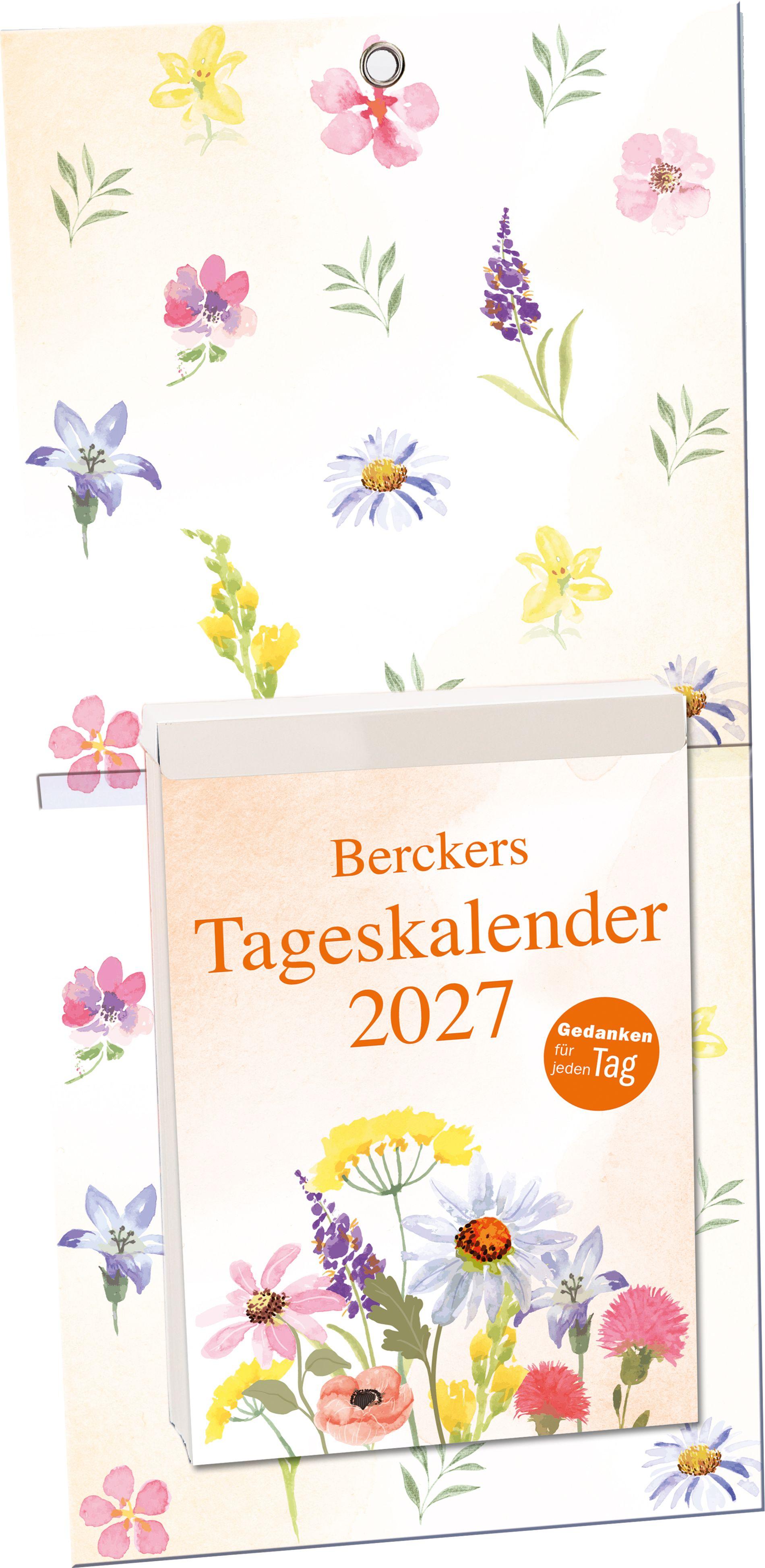 Vorderes Coverbild Berckers Tageskalender 2027
