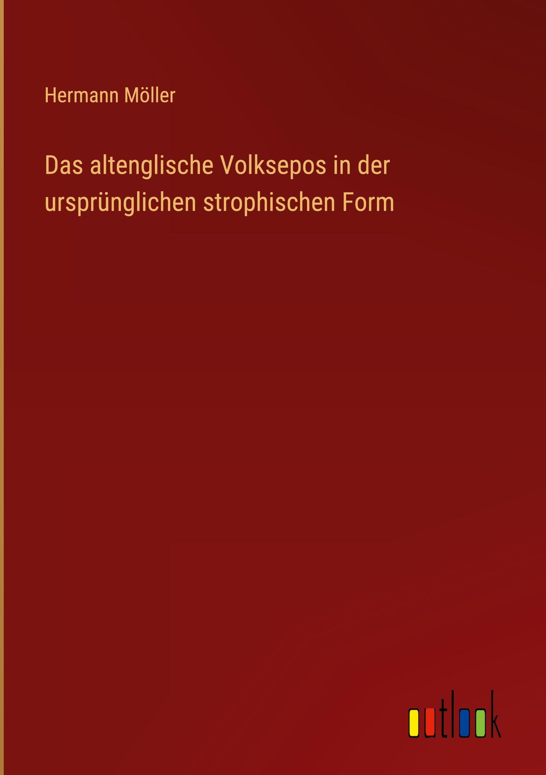 Vorderes Coverbild Das altenglische Volksepos in der ursprünglichen strophischen Form