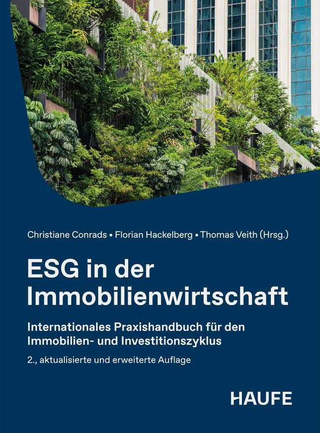Vorderes Coverbild ESG in der Immobilienwirtschaft