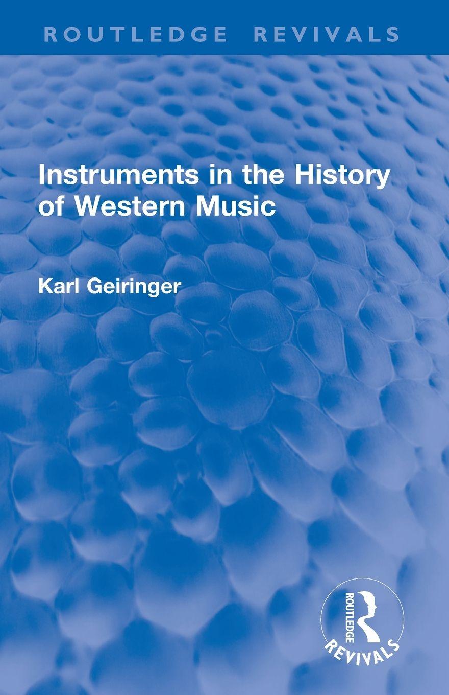 Vorderes Coverbild Instruments in the History of Western Music