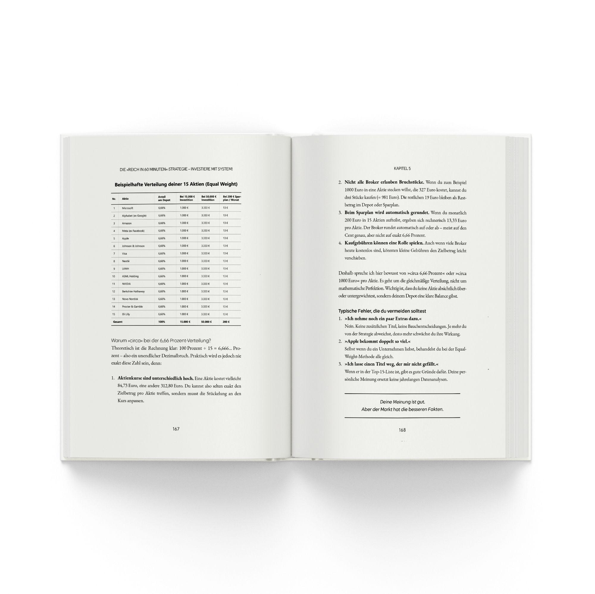 Beispielinhalt (Bild) Reich in 60 Minuten