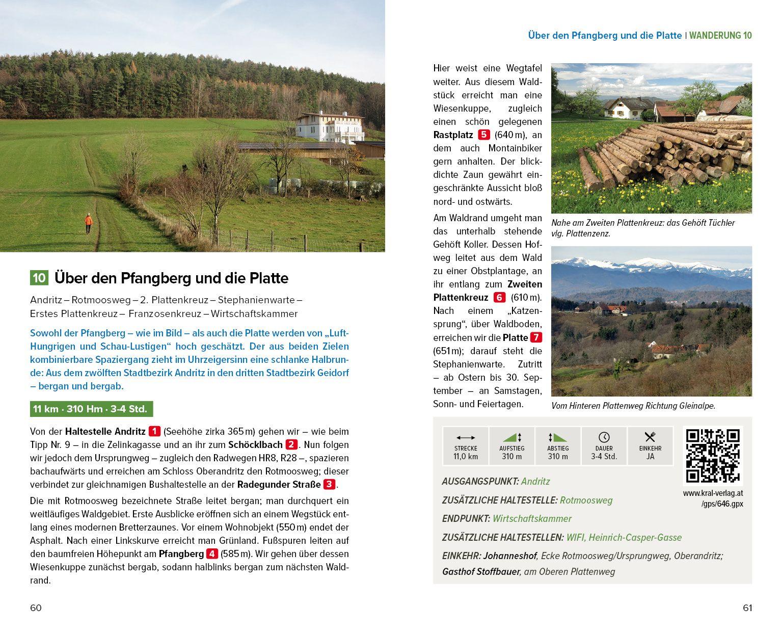Beispielinhalt (Bild) Spaziergänge in Graz und Umgebung