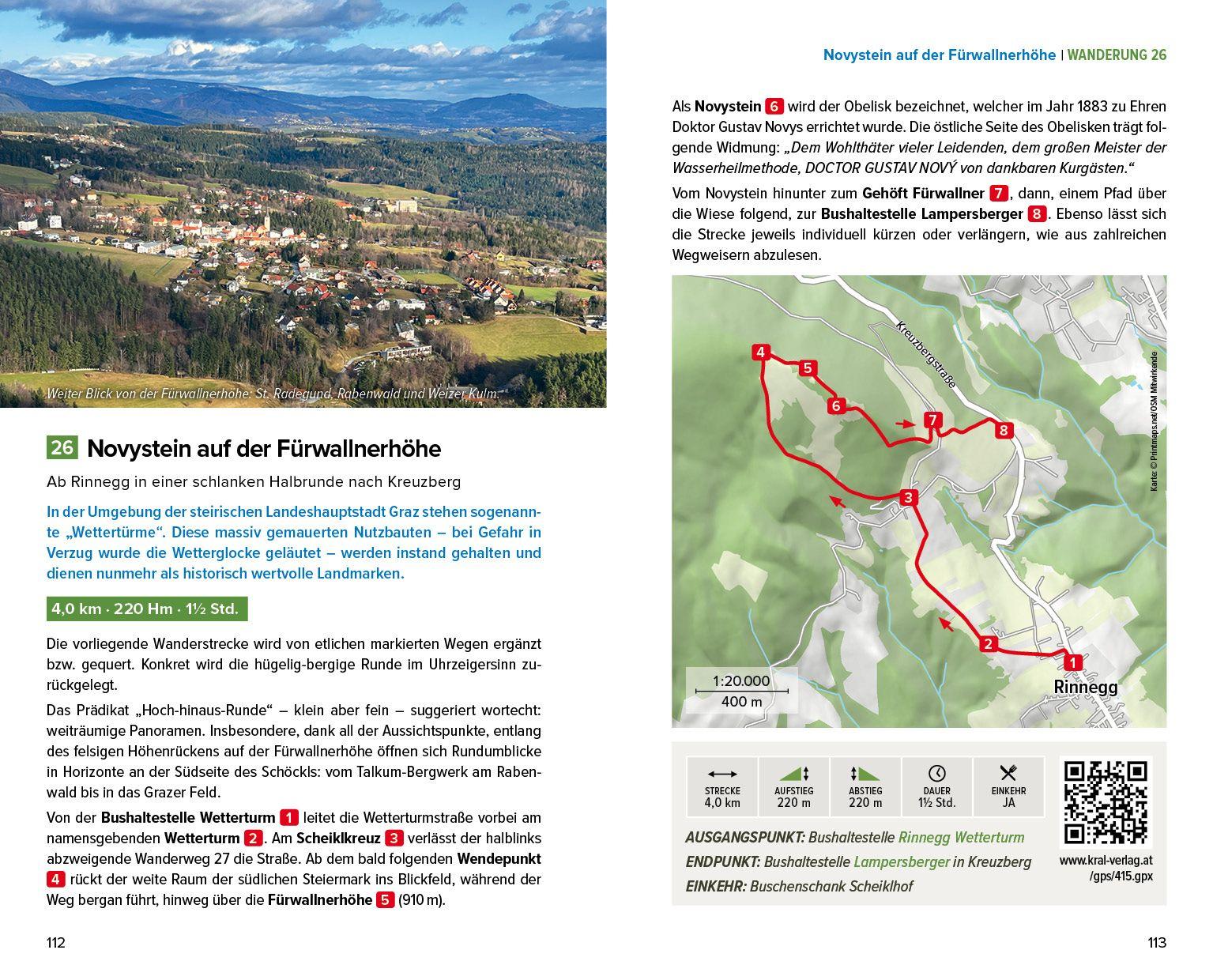 Beispielinhalt (Bild) Spaziergänge in Graz und Umgebung