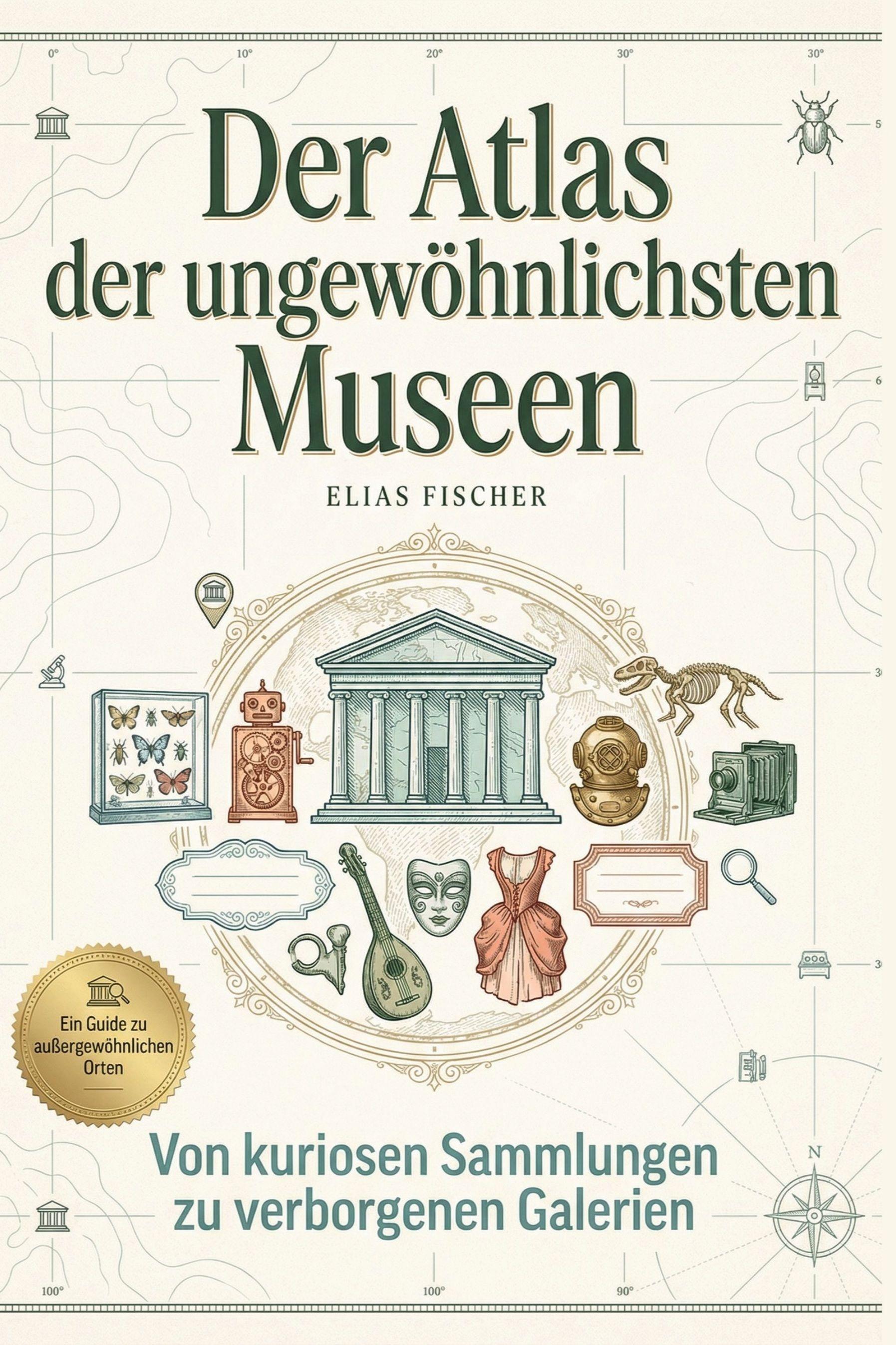 Vorderes Coverbild Der Atlas der ungewöhnlichsten Museen