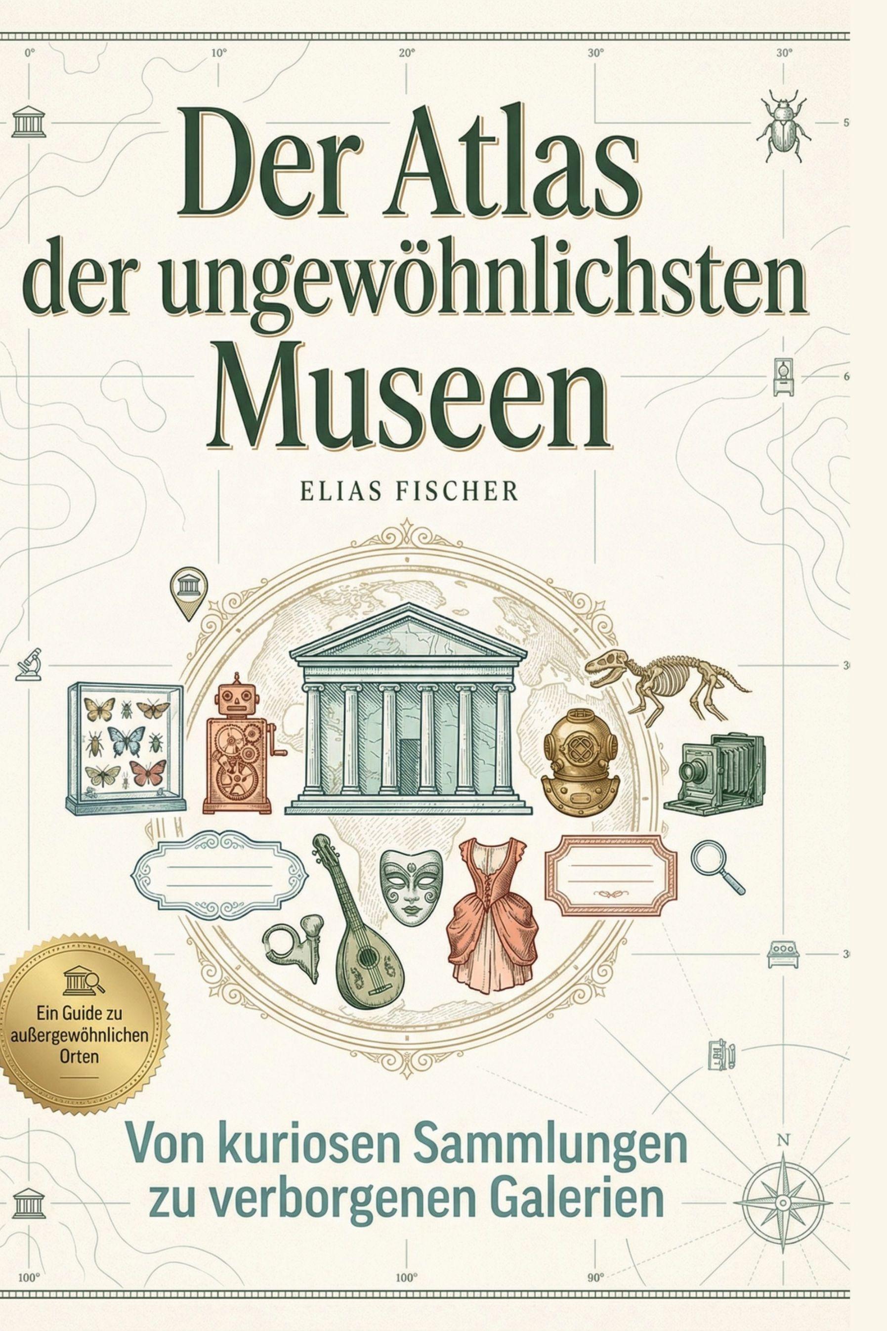 Vorderes Coverbild Der Atlas der ungewöhnlichsten Museen