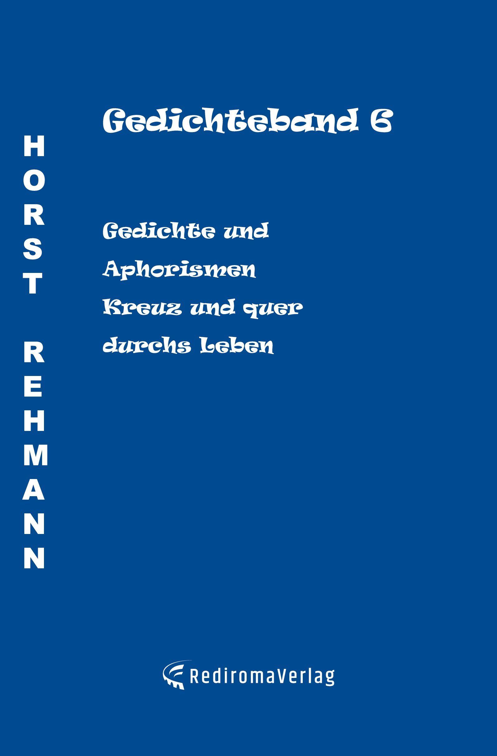 Vorderes Coverbild Gedichteband 6