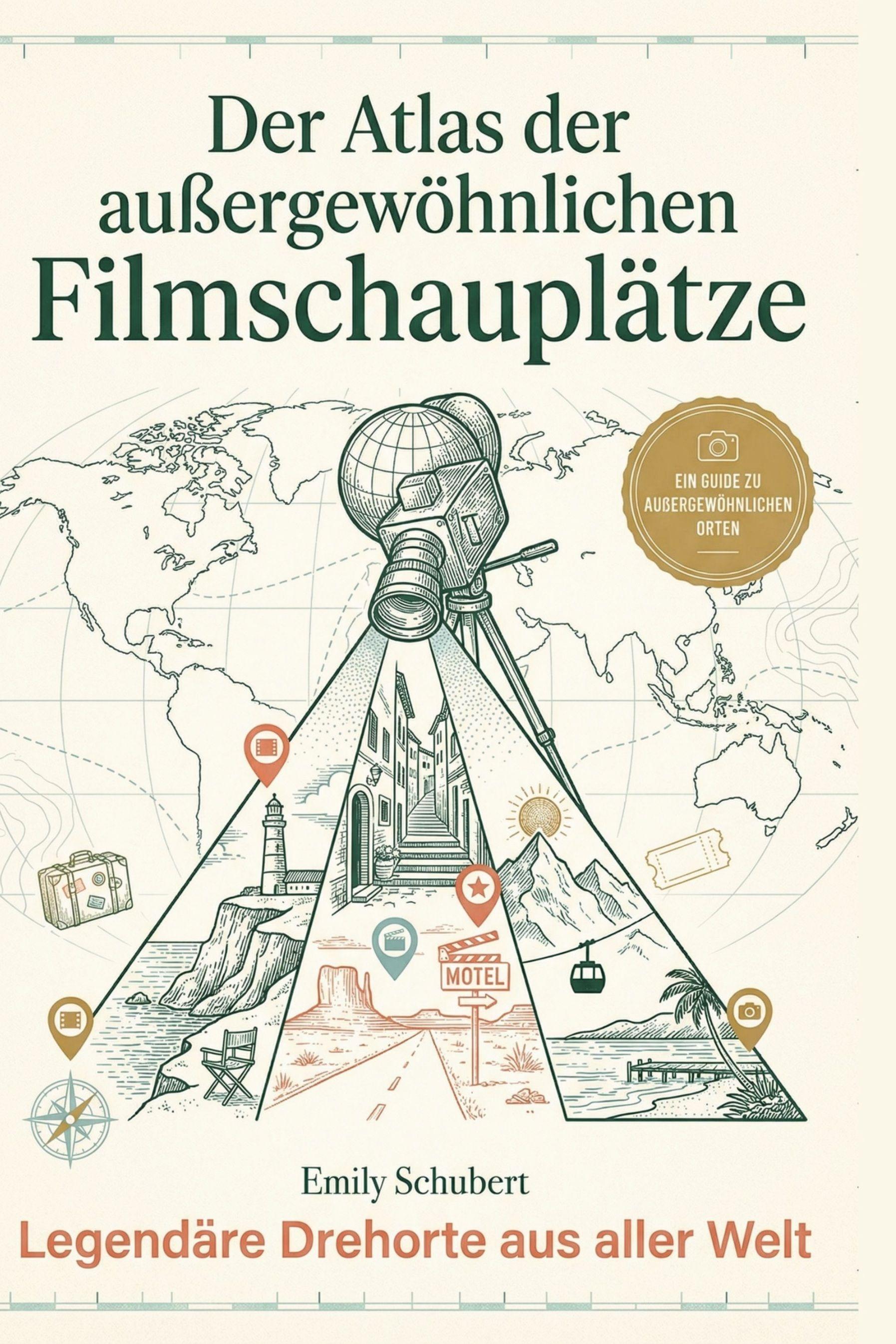 Vorderes Coverbild Der Atlas der außergewöhnlichen Filmschauplätze