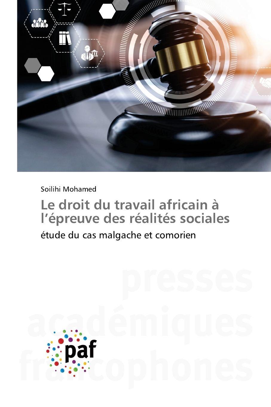 Vorderes Coverbild Le droit du travail africain à l'épreuve des réalités sociales