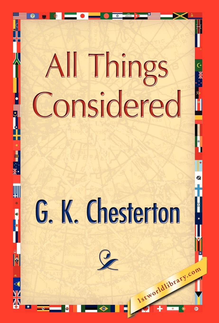 Vorderes Coverbild All Things Considered