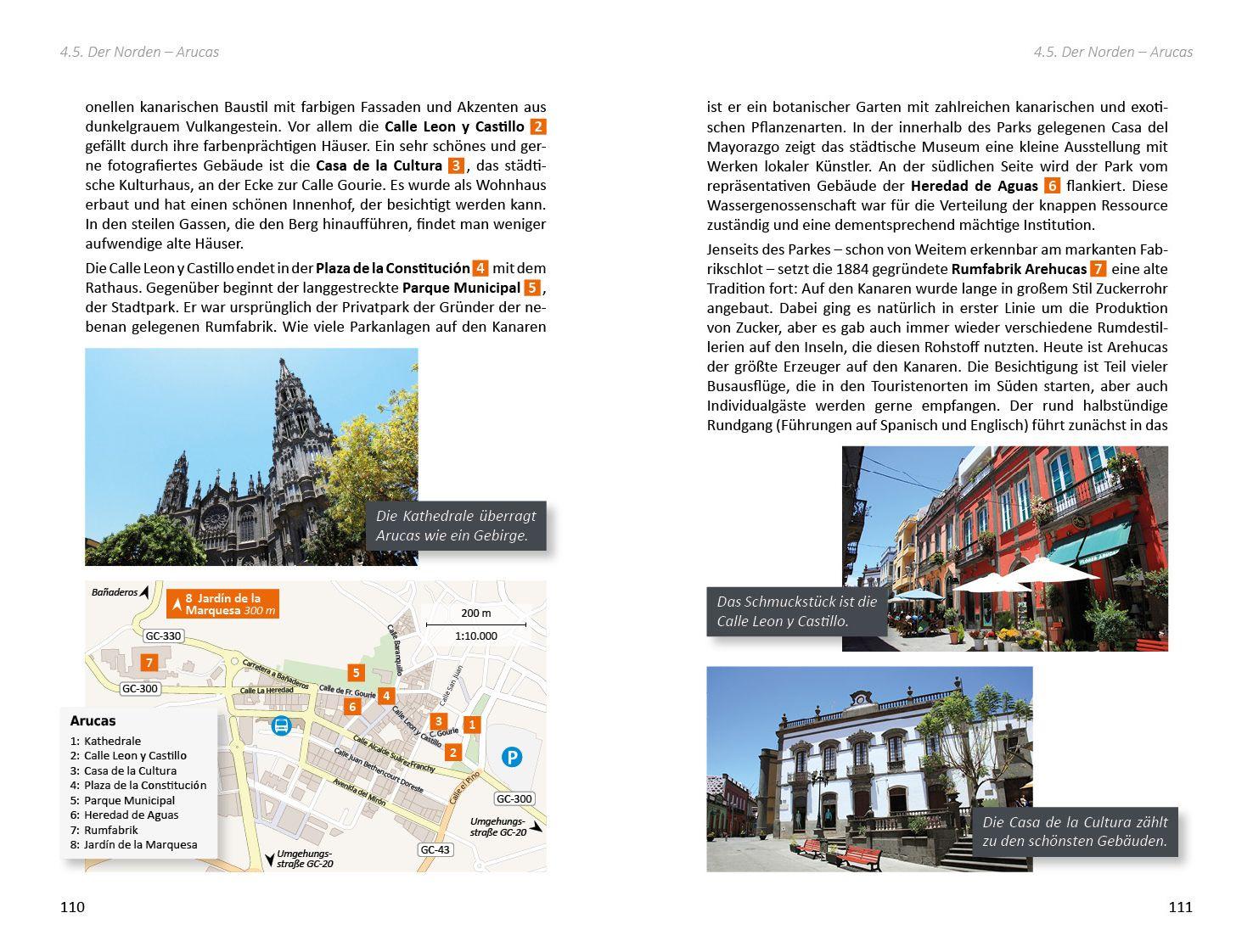 Beispielinhalt (Bild) Maremonto Reise- und Wanderführer: Gran Canaria