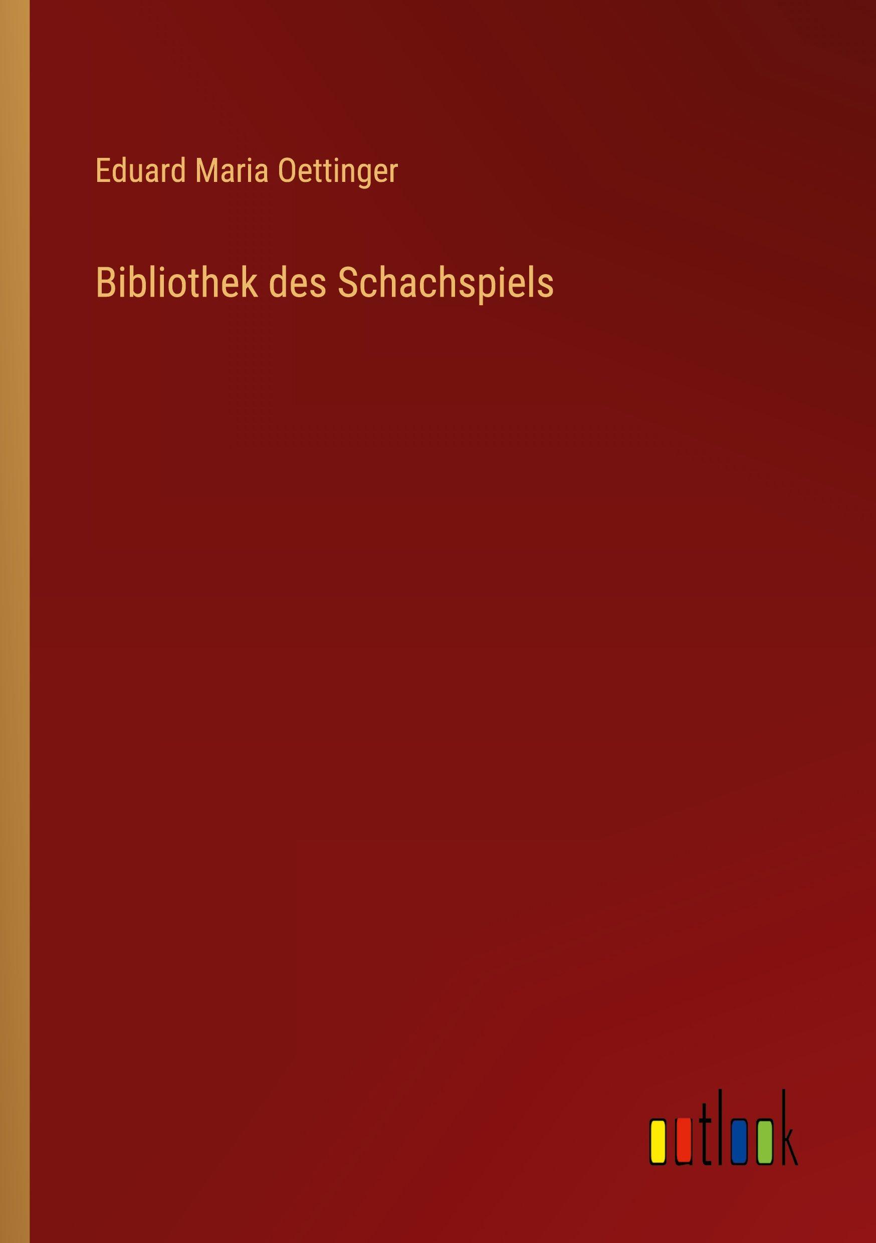 Vorderes Coverbild Bibliothek des Schachspiels