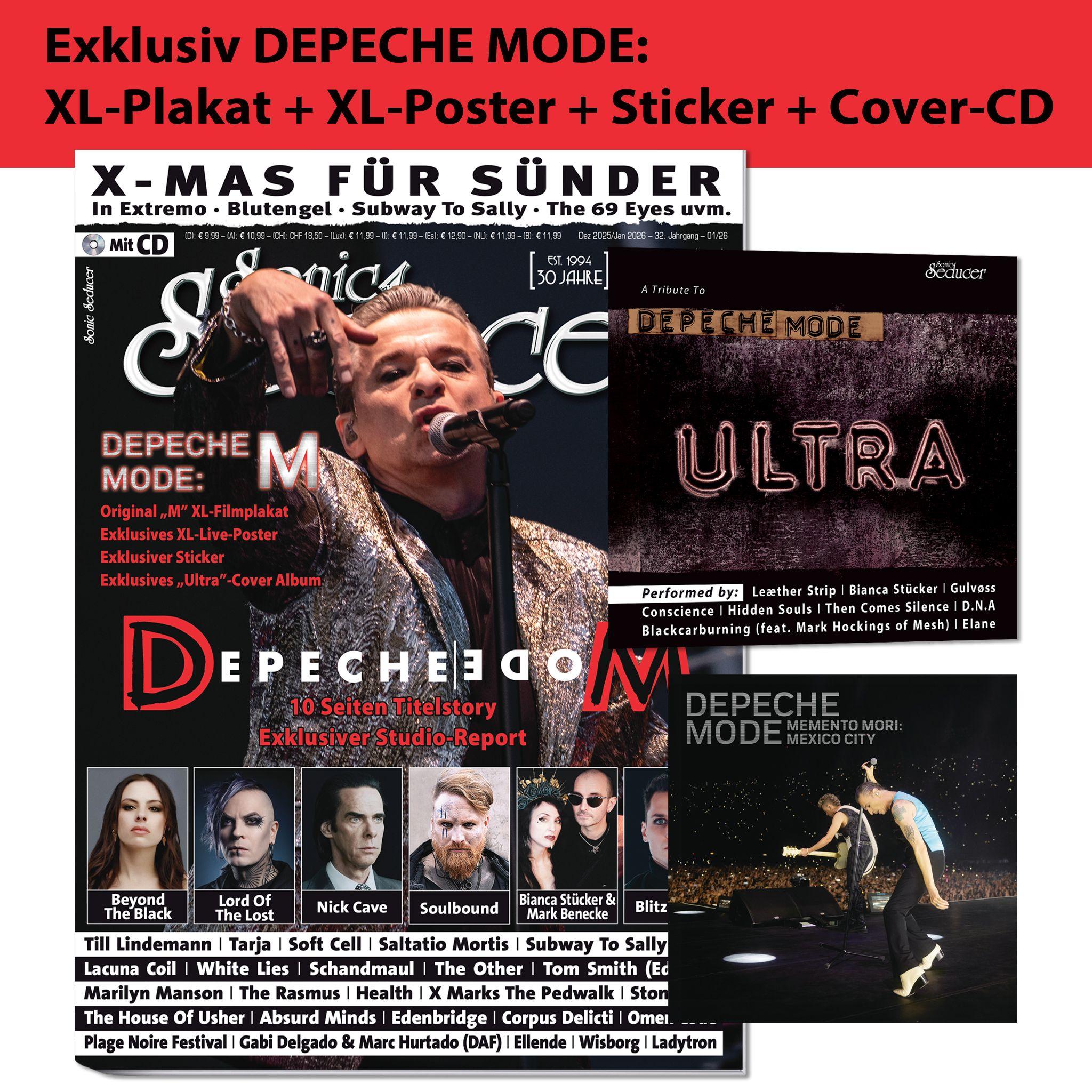 Vorderes Coverbild Sonic Seducer 12/2025-01/2026