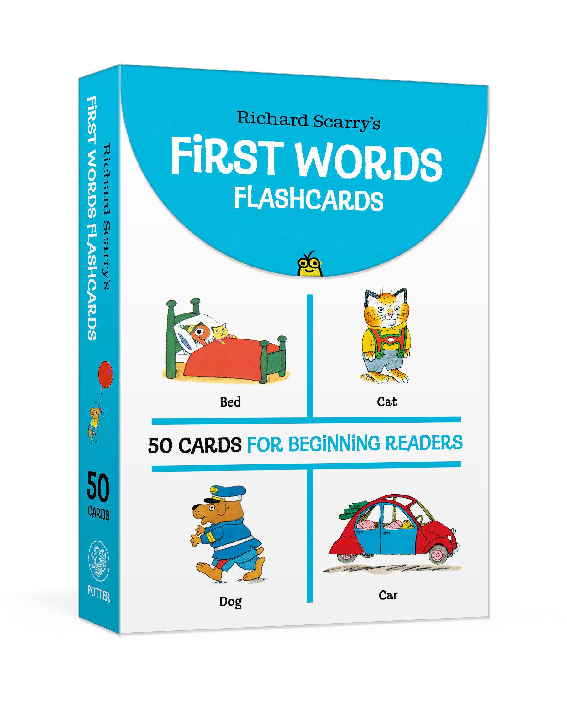 Vorderes Coverbild Richard Scarry's First Words Flashcards