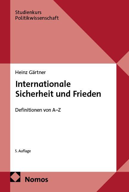 Vorderes Coverbild Internationale Sicherheit und Frieden