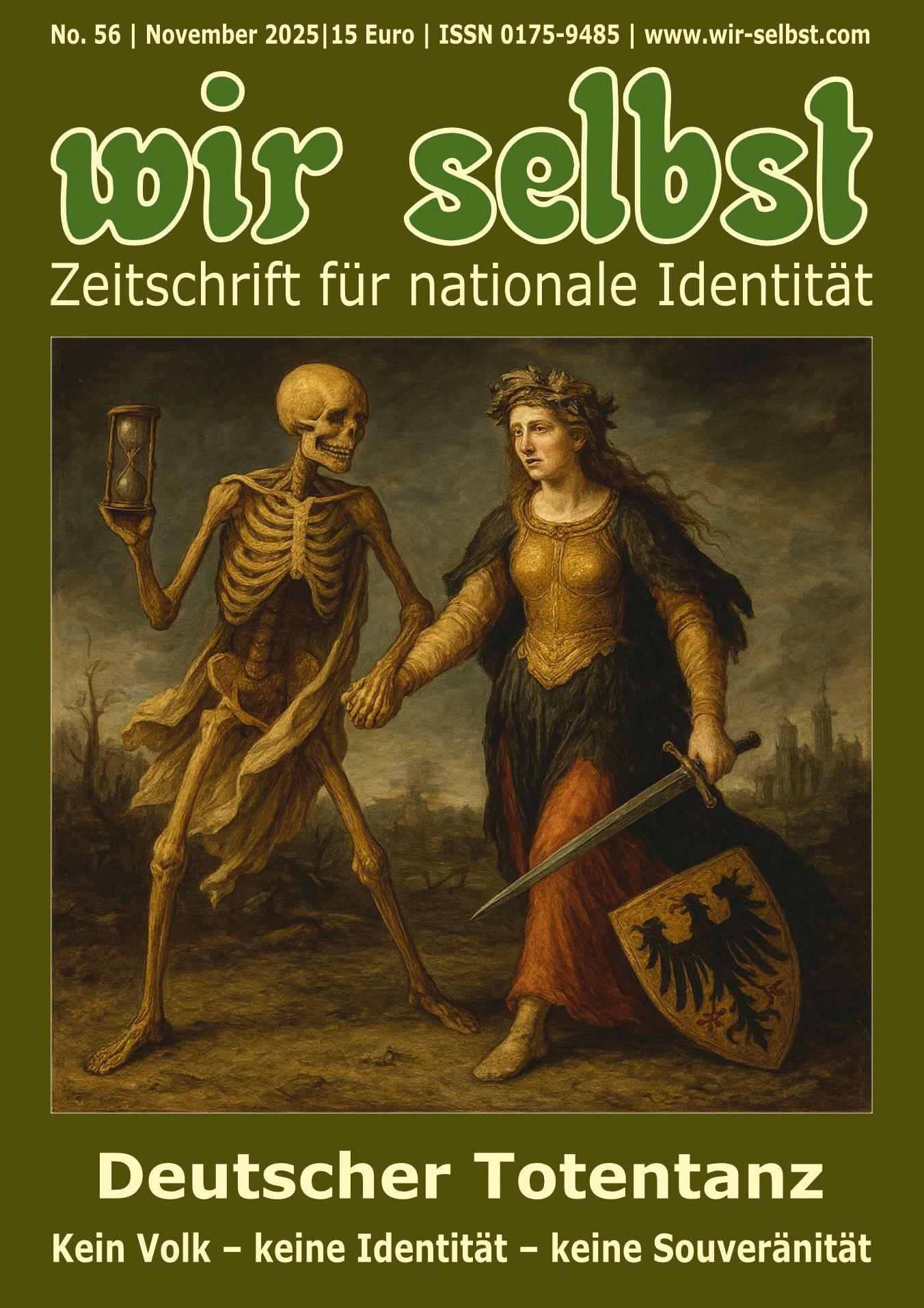 Vorderes Coverbild Deutscher Totentanz: kein Volk - keine Identität - keine Souveränität