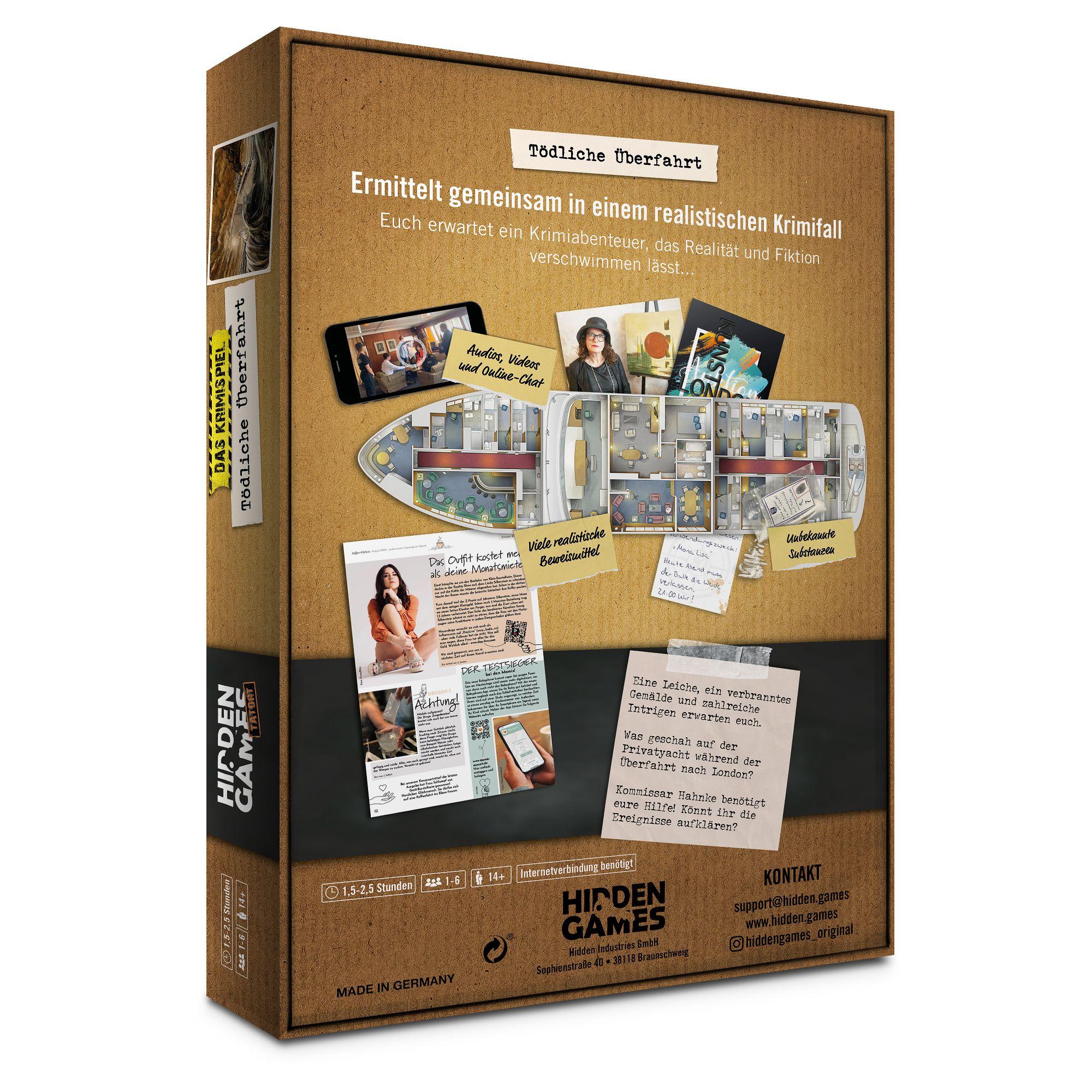 Beispielinhalt (Bild) Hidden Games Tatort: Tödliche Überfahrt