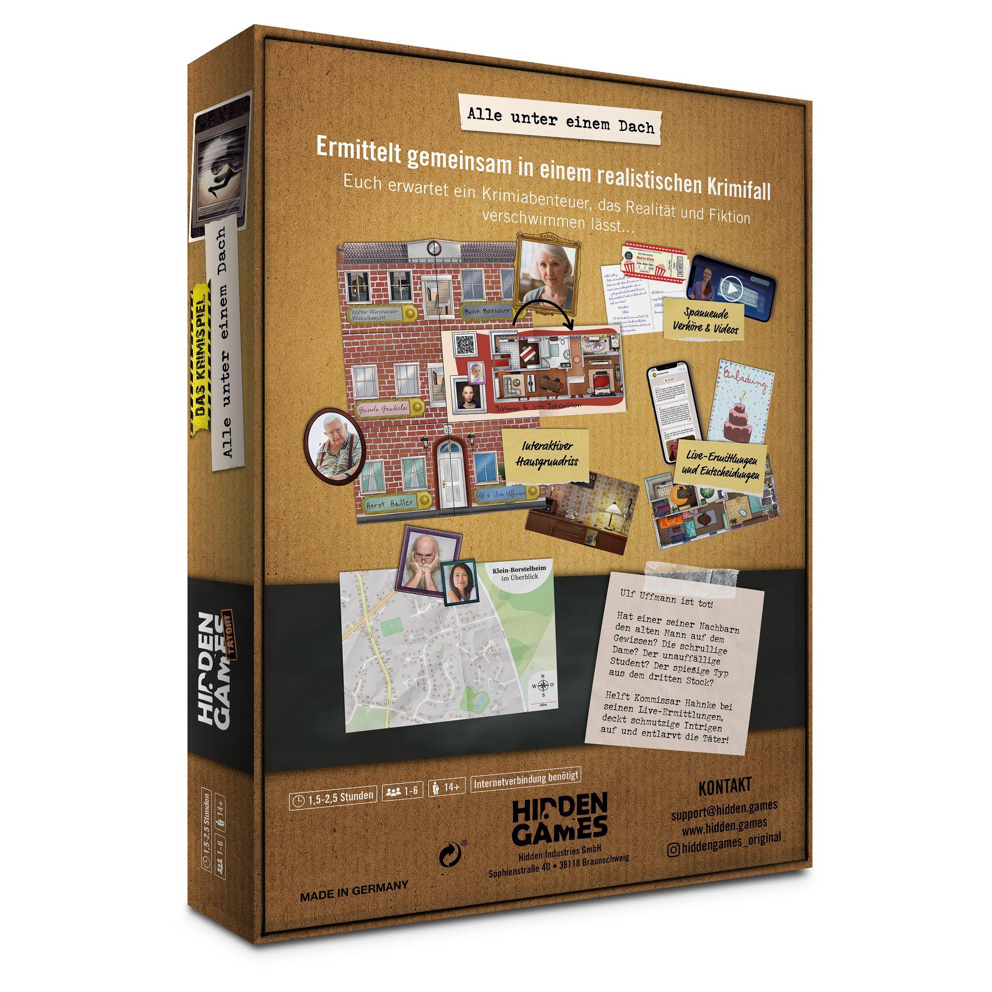 Beispielinhalt (Bild) Hidden Games Tatort: Alle unter einem Dach