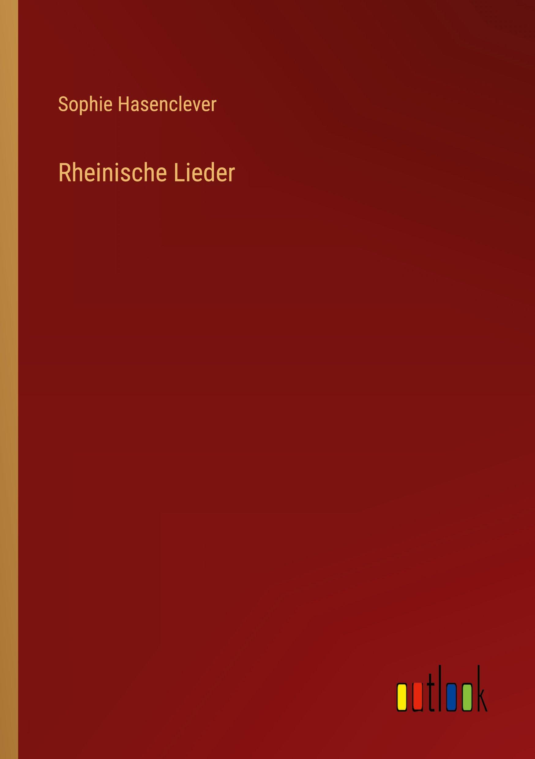 Vorderes Coverbild Rheinische Lieder