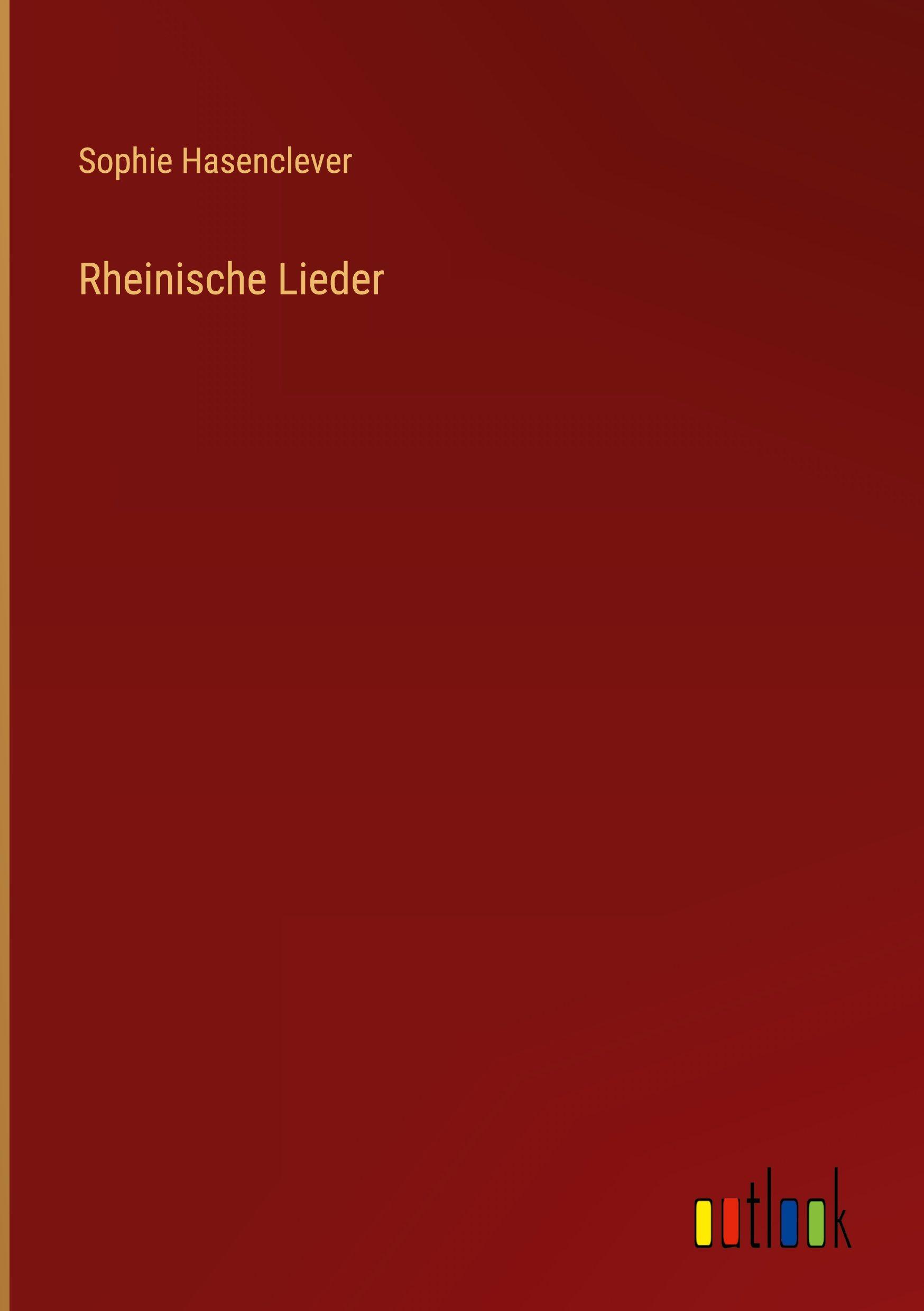 Vorderes Coverbild Rheinische Lieder