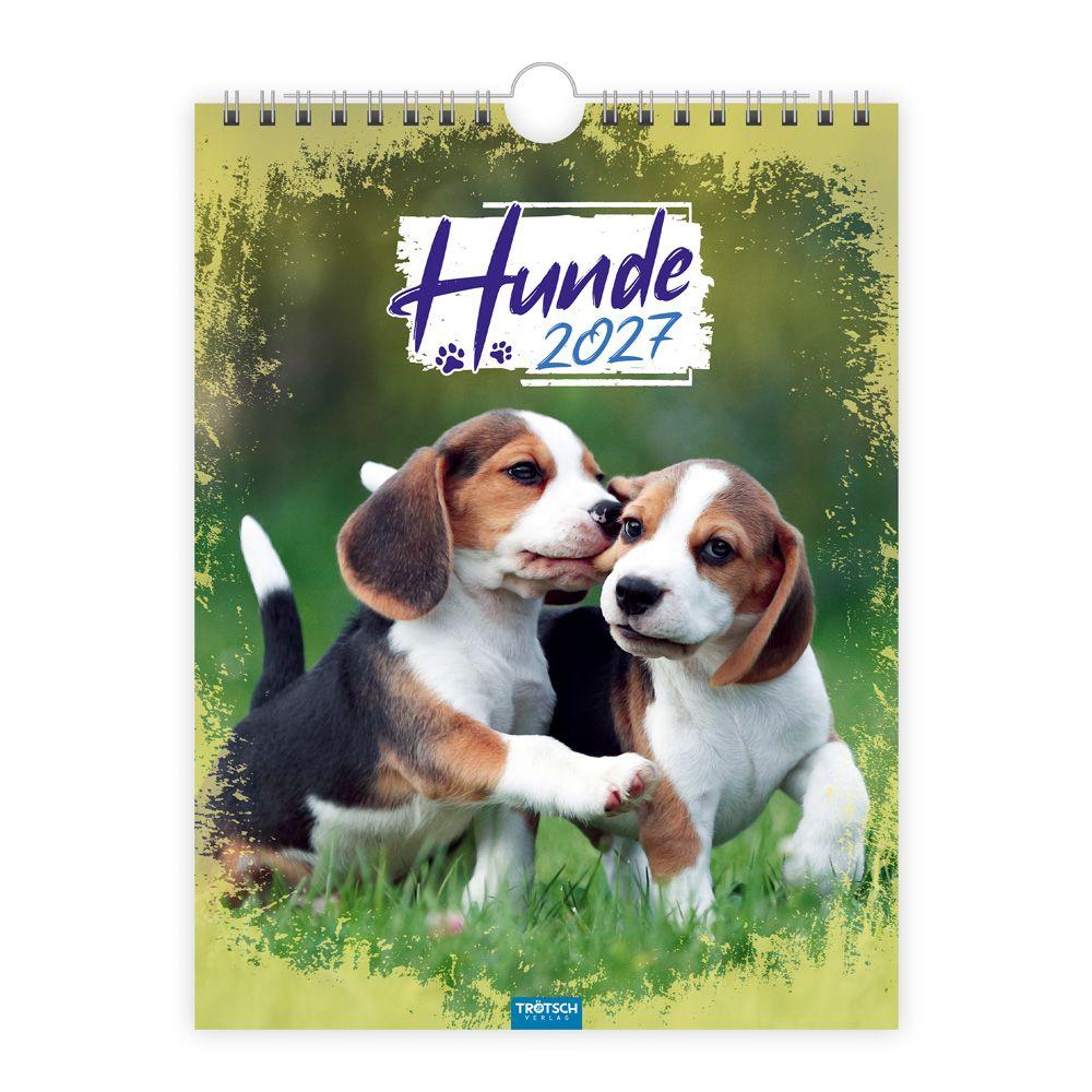 Vorderes Coverbild TRÖTSCH - Notizkalender zum Hängen Hunde 2027