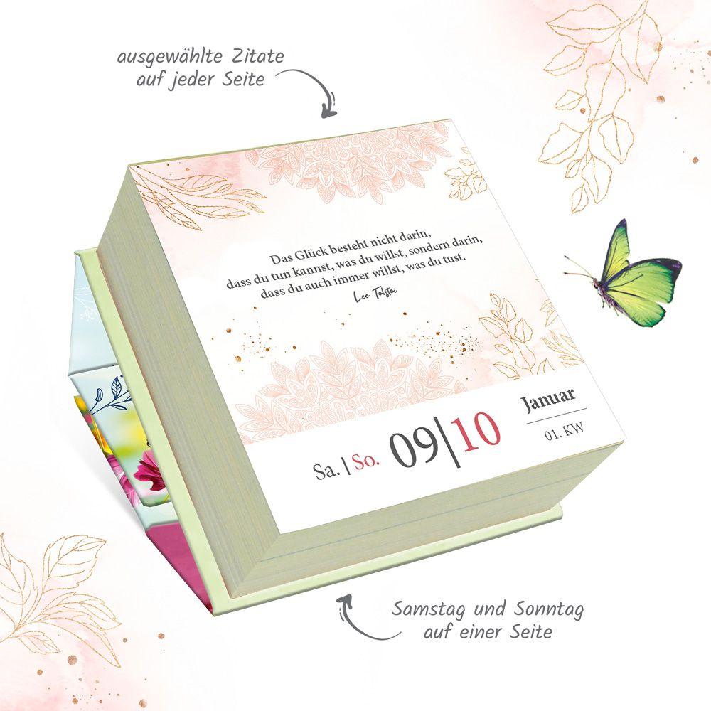 Beispielinhalt (Bild) TRÖTSCH - Geschenkkalender Abreißkalender Sonnige Tage 2027