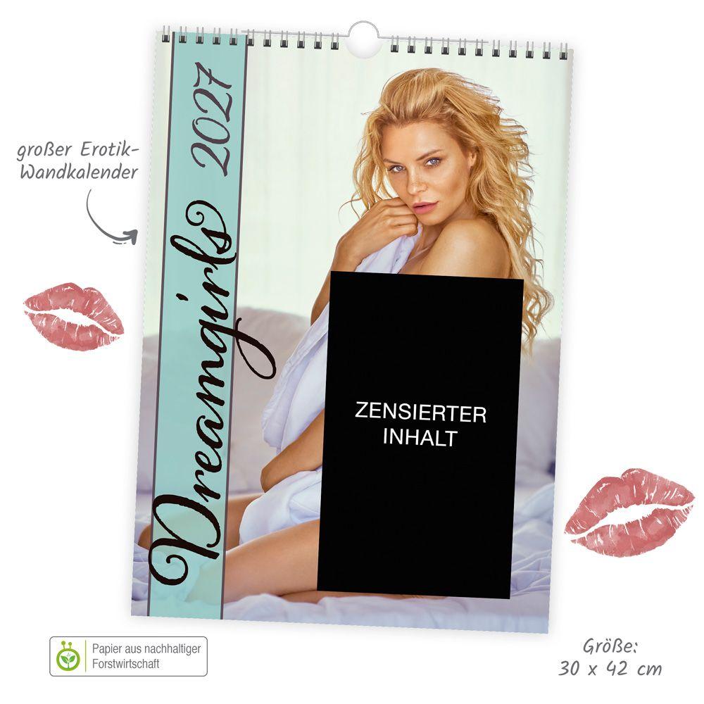 Beispielinhalt (Bild) TRÖTSCH - Erotikkalender Dreamgirls 2027