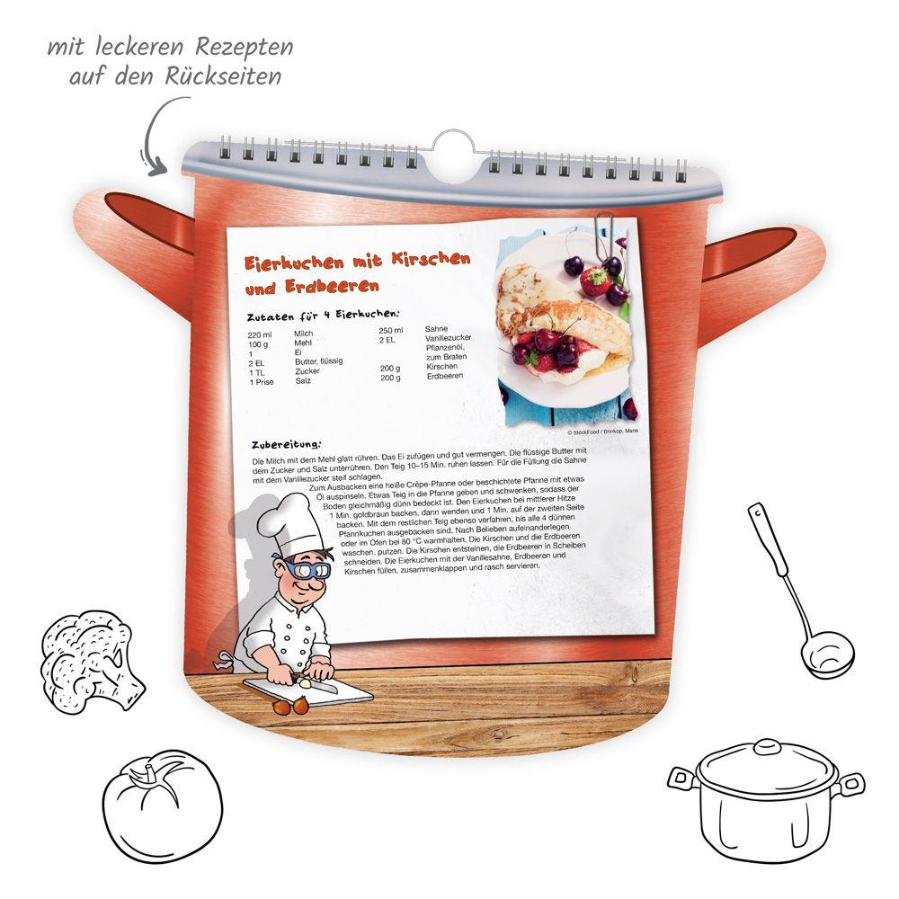 Beispielinhalt (Bild) TRÖTSCH - Formkalender Der lustige Küchenkalender 2027