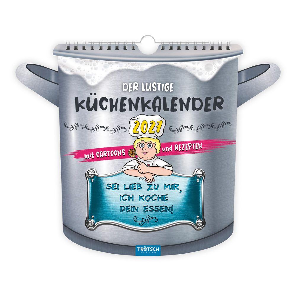 Vorderes Coverbild TRÖTSCH - Formkalender Der lustige Küchenkalender 2027
