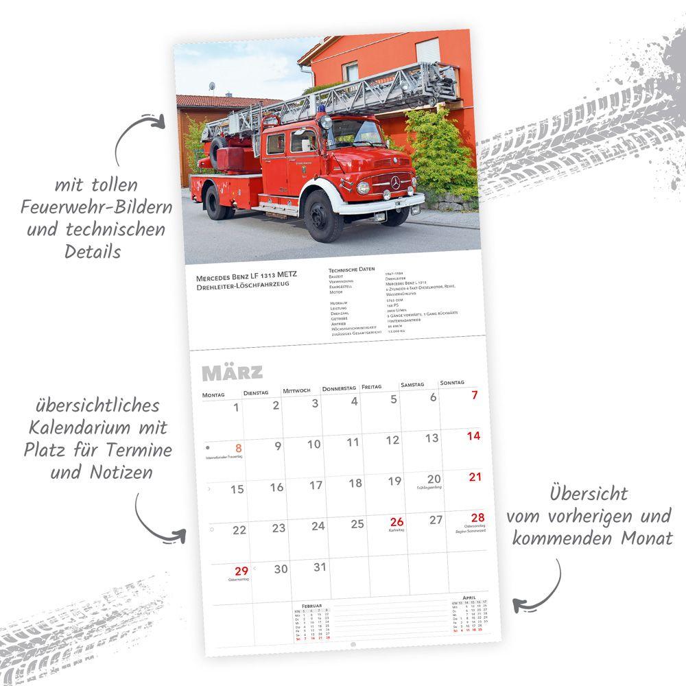 Beispielinhalt (Bild) TRÖTSCH - Broschürenkalender Feuerwehren 2027