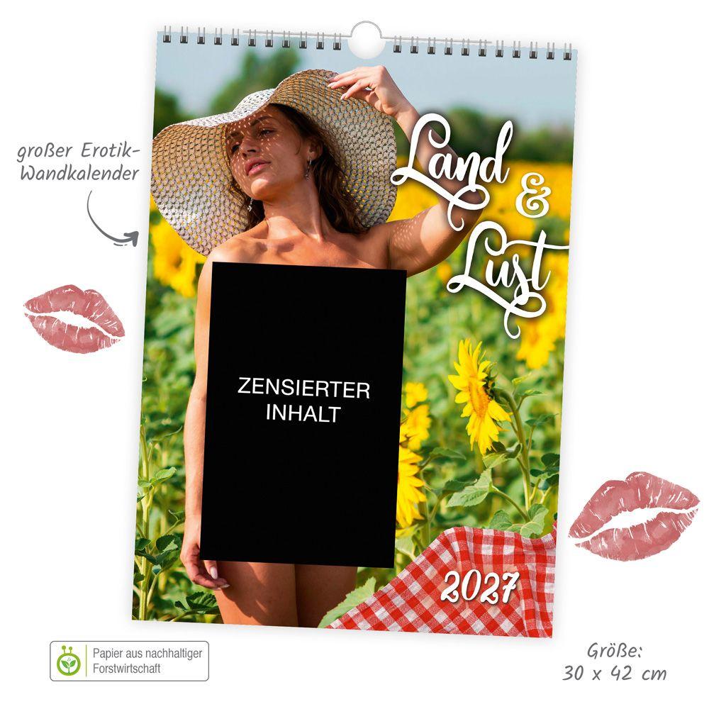 Beispielinhalt (Bild) TRÖTSCH - Erotikkalender Land & Lust 2027