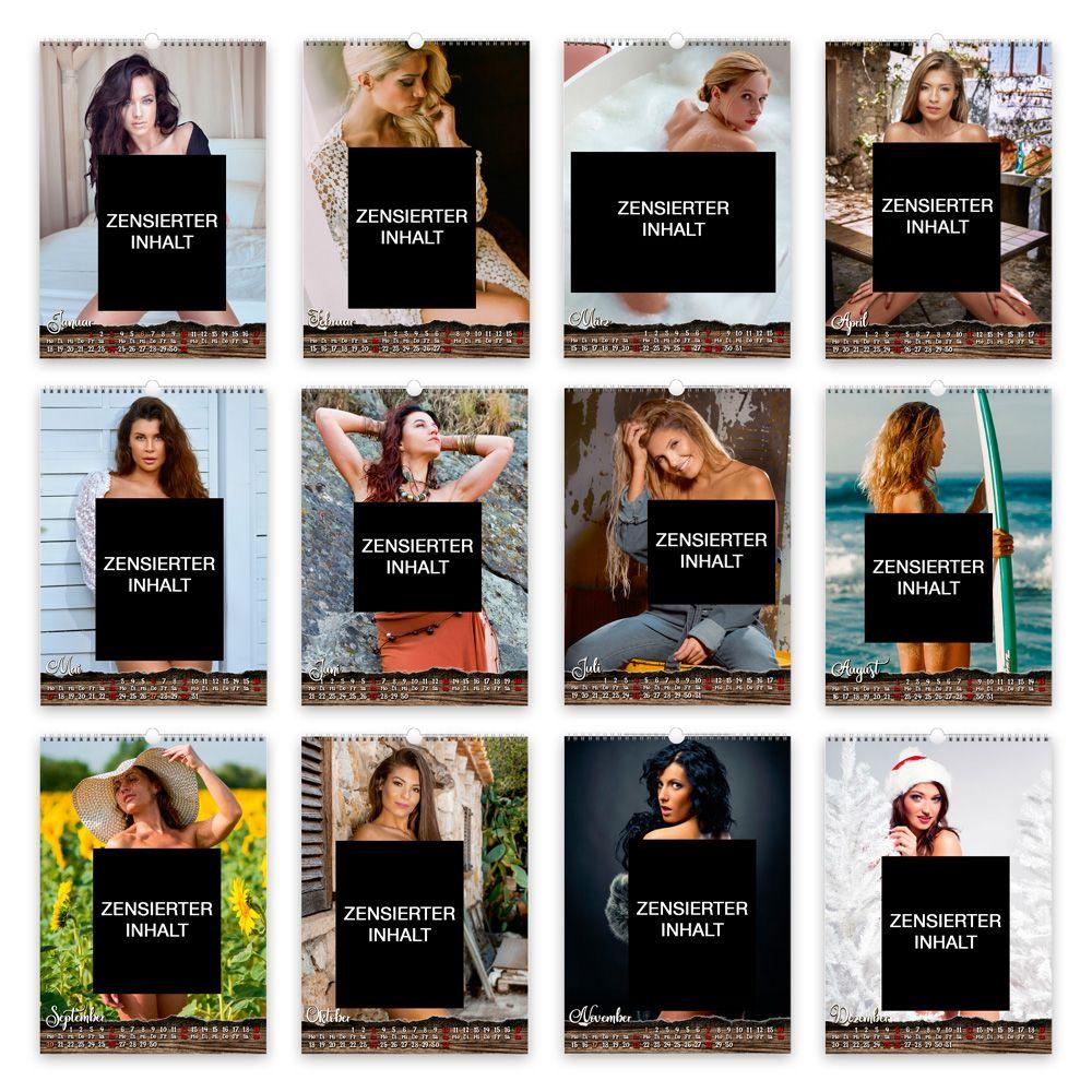 Beispielinhalt (Bild) TRÖTSCH - Erotikkalender Land & Lust 2027