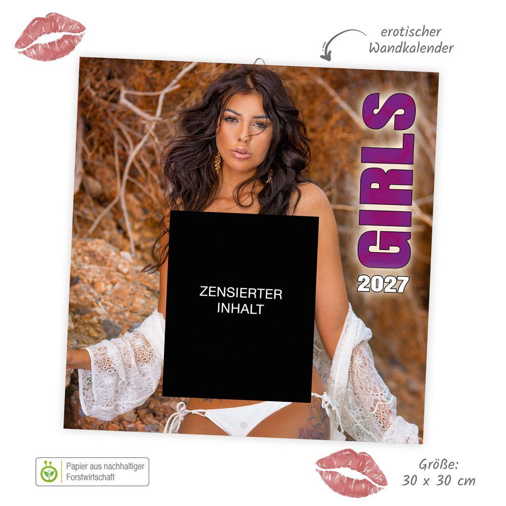 Beispielinhalt (Bild) TRÖTSCH - Erotikkalender Broschurkalender Girls 2027