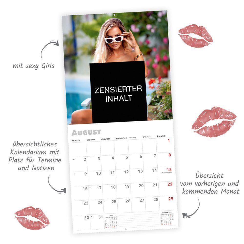 Beispielinhalt (Bild) TRÖTSCH - Erotikkalender Broschurkalender Girls 2027