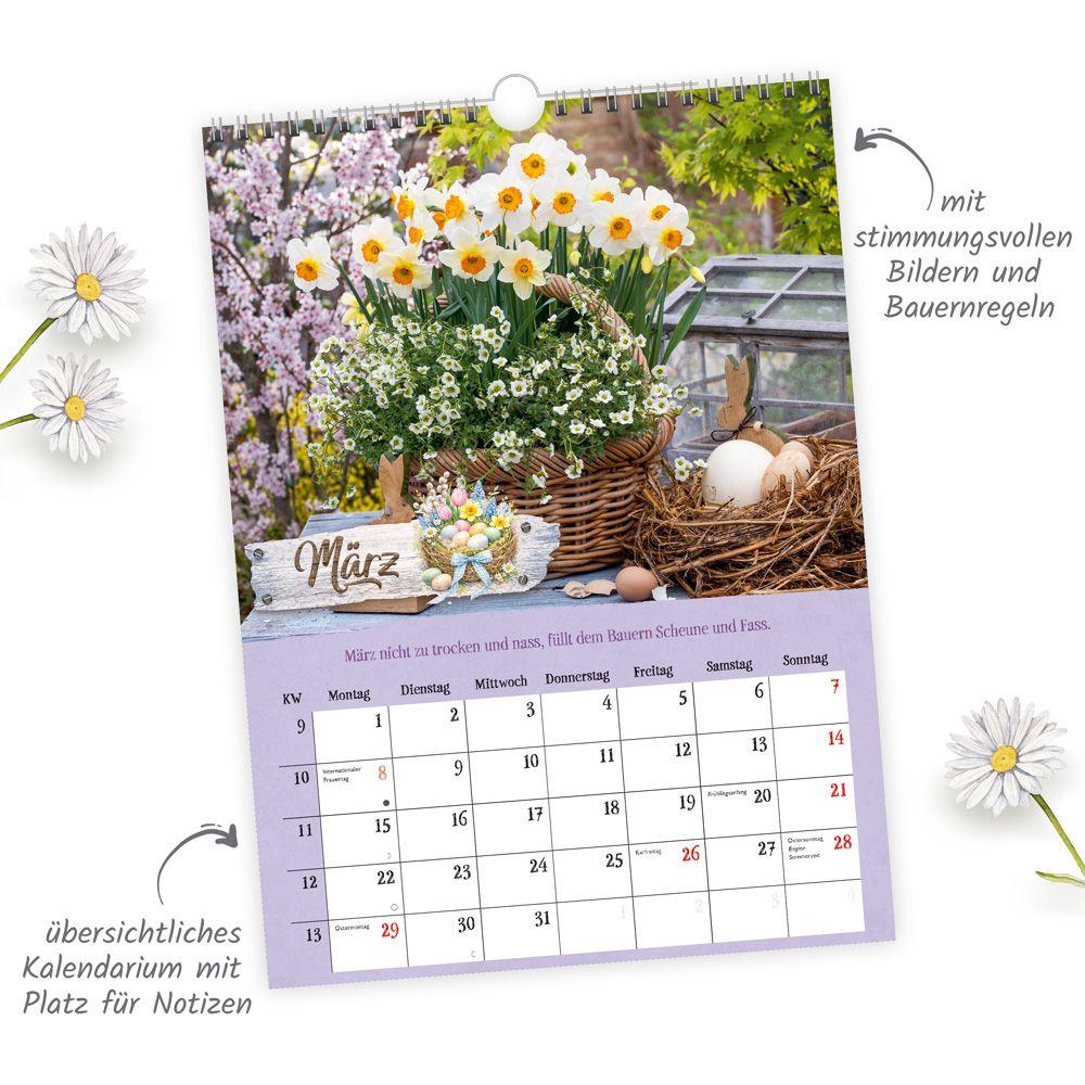 Beispielinhalt (Bild) TRÖTSCH - Classickalender Landliebe 2027