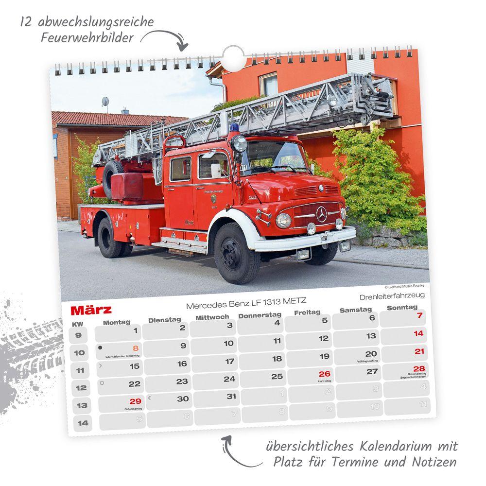 Beispielinhalt (Bild) TRÖTSCH - Technikkalender Feuerwehren 2027