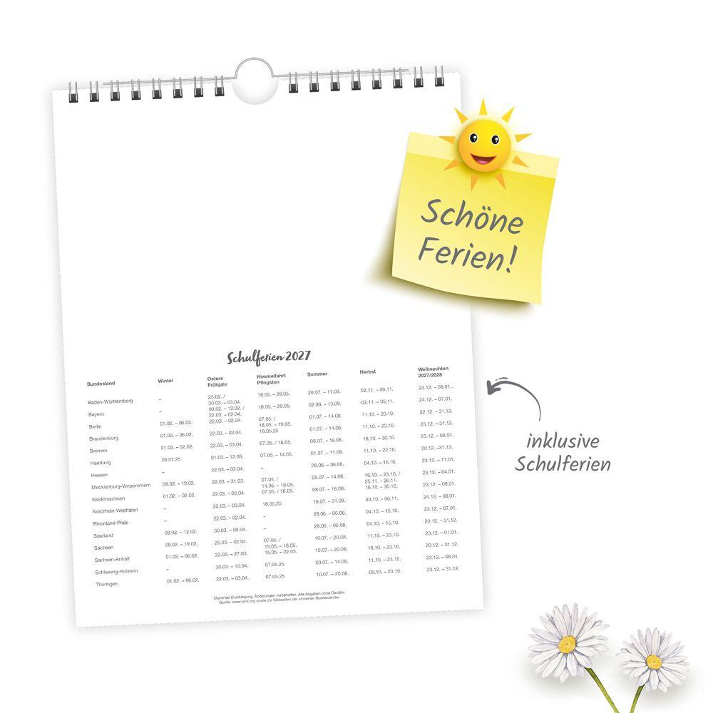 Beispielinhalt (Bild) TRÖTSCH - Wochenkalender zum Hängen Landliebe 2027