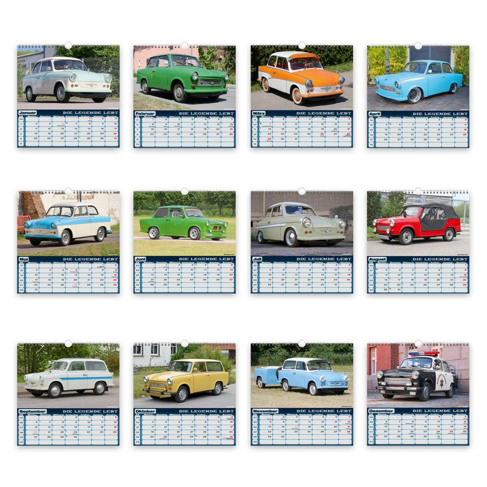 Beispielinhalt (Bild) TRÖTSCH - Technikkalender Trabant 2027
