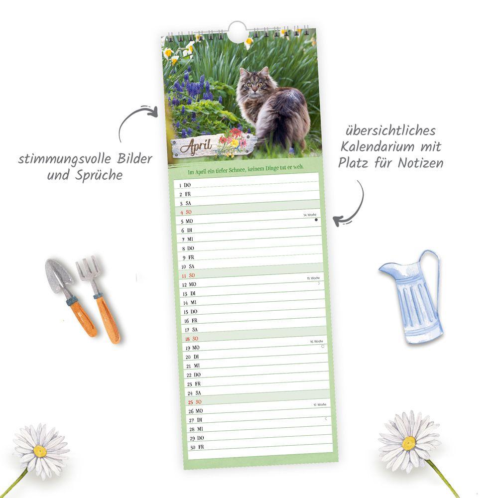 Beispielinhalt (Bild) TRÖTSCH - Maxi-Streifenkalender Landliebe 2027