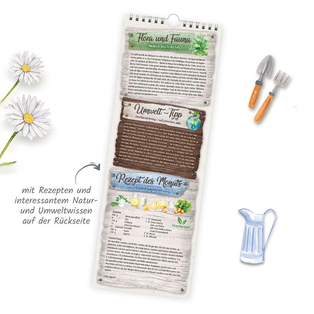 Beispielinhalt (Bild) TRÖTSCH - Maxi-Streifenkalender Landliebe 2027